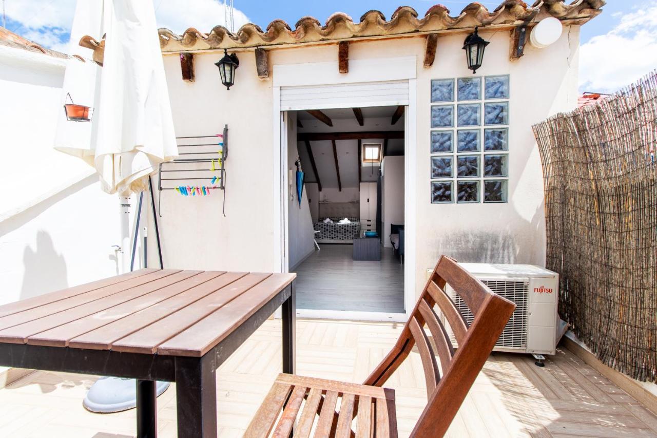 Estudio Para Parejas Con Terraza En La Playa Valência Exterior foto