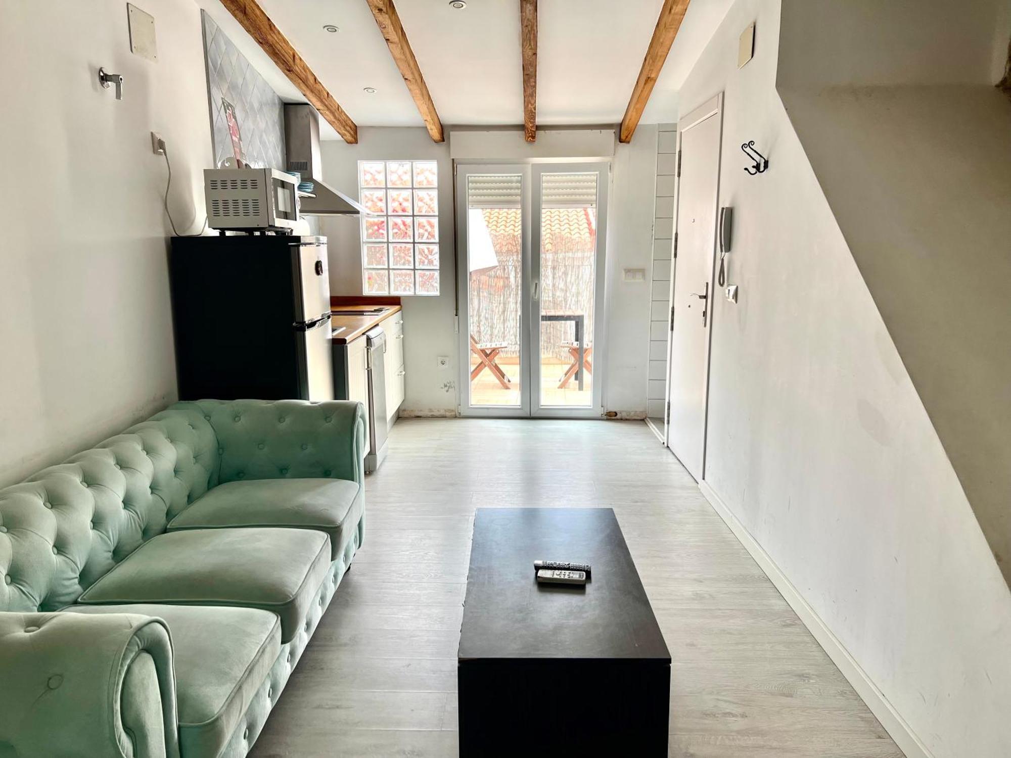 Estudio Para Parejas Con Terraza En La Playa Valência Exterior foto