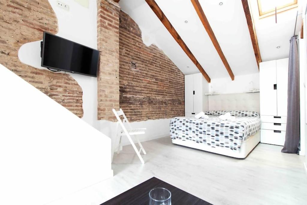 Estudio Para Parejas Con Terraza En La Playa Valência Exterior foto