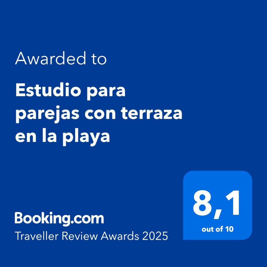 Estudio Para Parejas Con Terraza En La Playa Valência Exterior foto